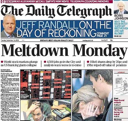 daily-telegraph-meltdown-monday-lehman-brothers